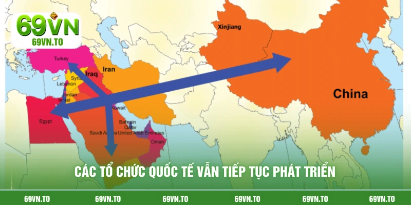 Các tổ chức quốc tế vẫn tiếp tục phát triển 