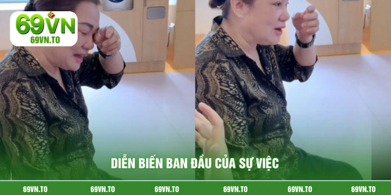 Diễn biến ban đầu của sự việc