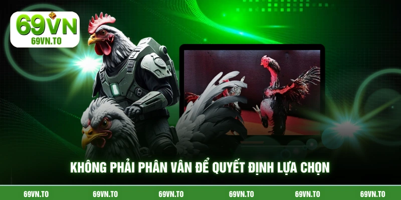 Không phải phân vân để quyết định lựa chọn